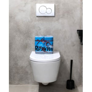 Синя тоалетна хартия, Renova, 4 Ролки Синя тоалетна хартия, Renova, 4 Ролки