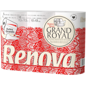 Тоалетна Хартия Grand Royal 6 Ролки Ренова Тоалетна Хартия Grand Royal 6 Ролки Ренова